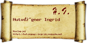 Hutvágner Ingrid névjegykártya